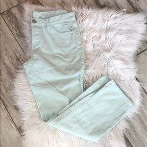 Mint boyfriend cut jeans loft